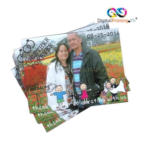 Ref Magnet used for wedding anniversary giveaway | DigitalPrinting.Ph