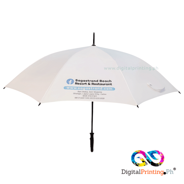 © Personalized White J Umbrella by DigitalPrinting.Ph®