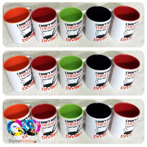 inner colored mug printing