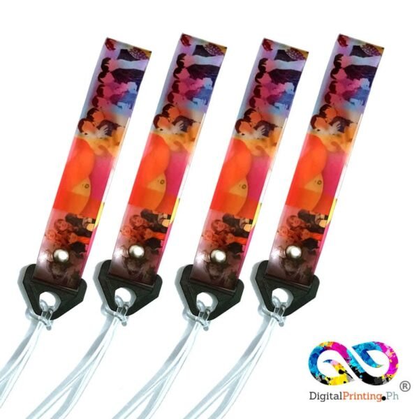 pvc hand strap with rubber loop tag