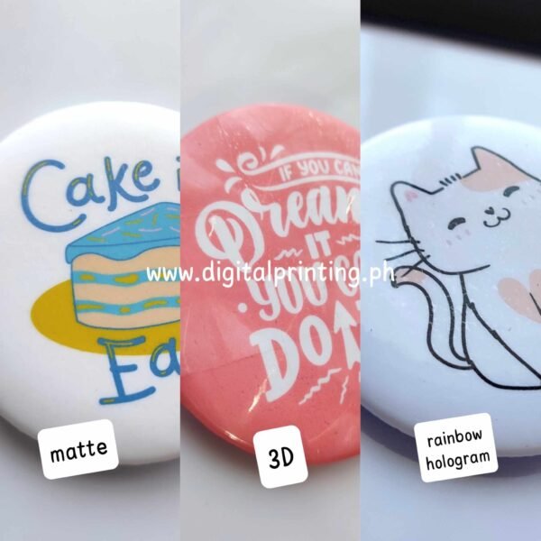 Matte Button Pins + More Options - Image 3