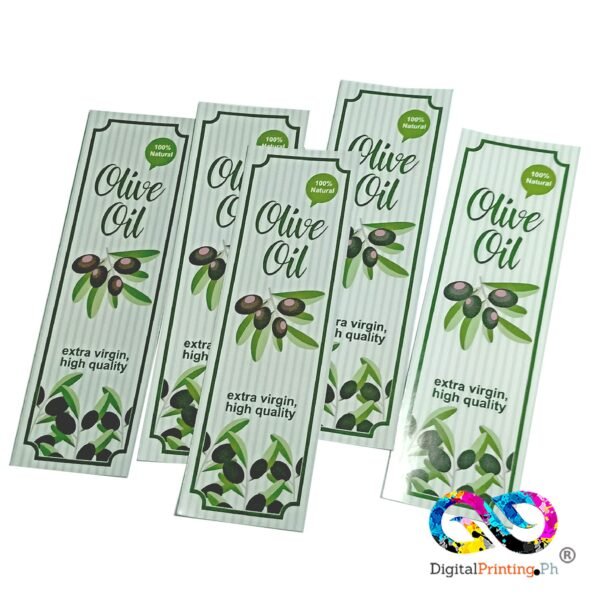 glossy photo sticker