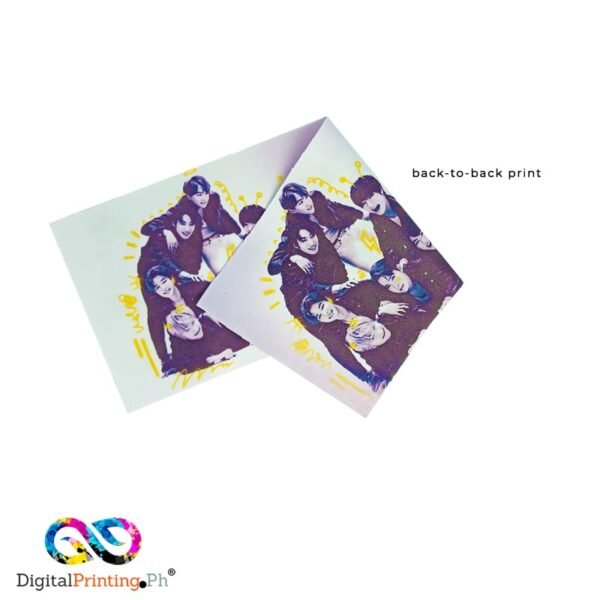 cloth banner, back-to-back, neoprene