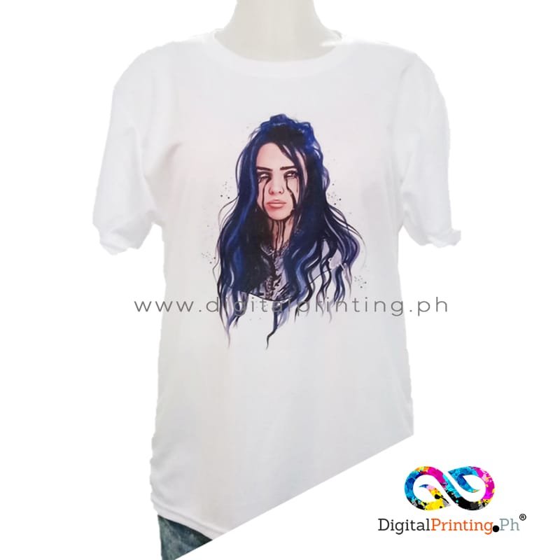 white dri fit t-shirt printing services