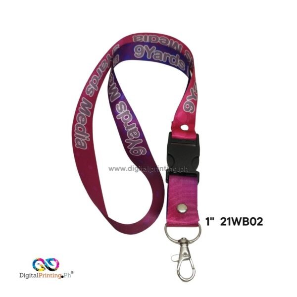 Back to Back Sublimation Lanyards Printing - Image 7